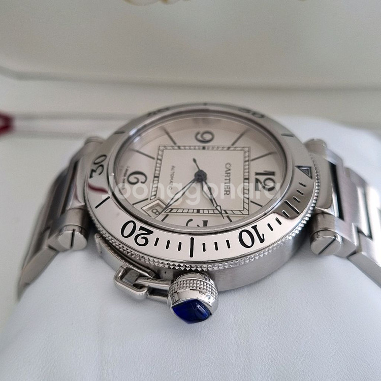 까르띠에 파샤 씨타이머 40mm 오토(오버홀 완료)--4
