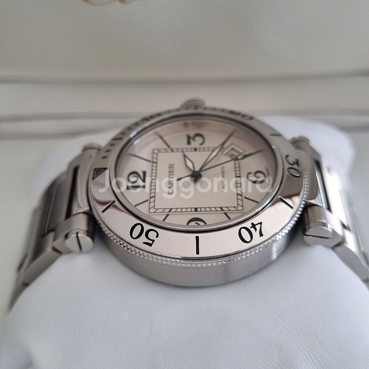 까르띠에 파샤 씨타이머 40mm 오토(오버홀 완료)--5