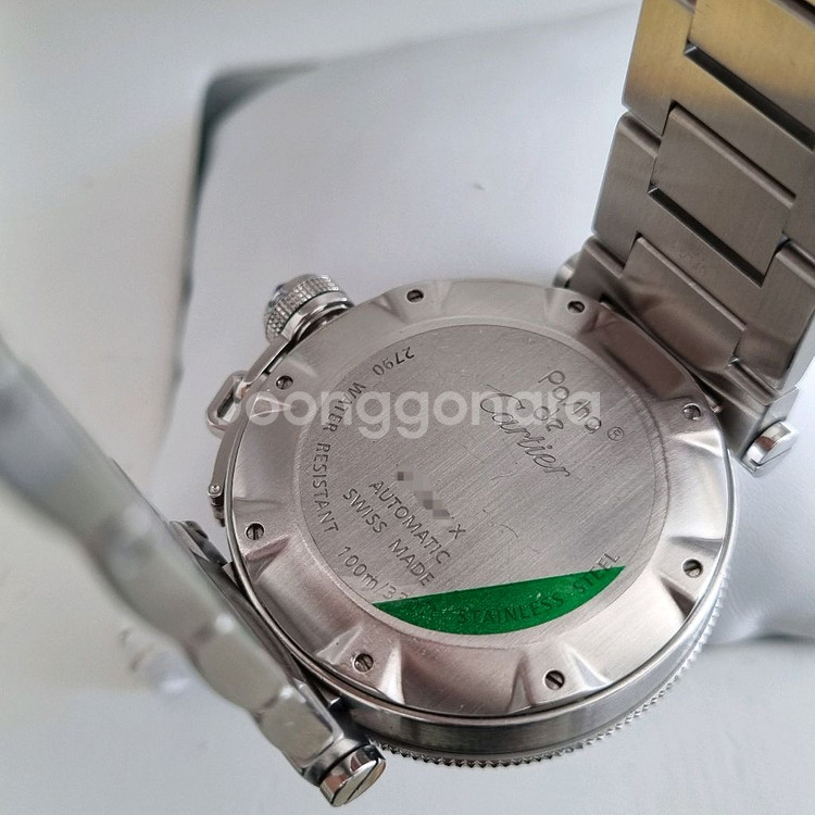 까르띠에 파샤 씨타이머 40mm 오토(오버홀 완료)--7