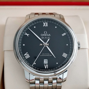 오메가 신형 드빌 프레스티지 검판 39.5mm