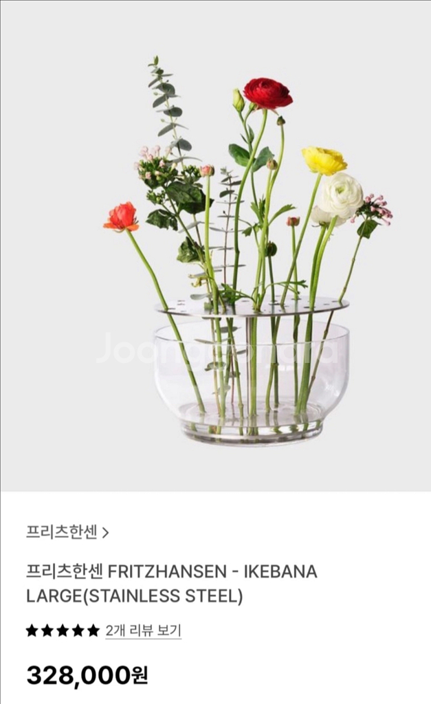 프리츠한센 이케바나 라지 꽃병--0