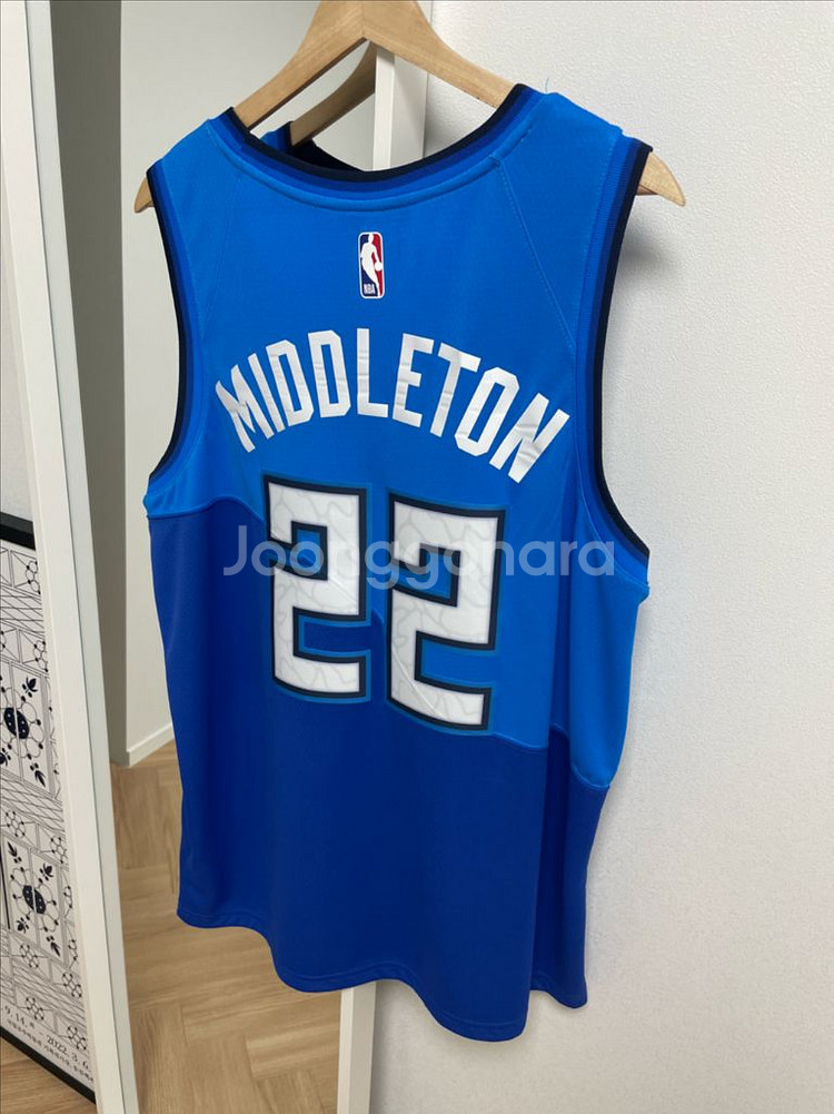 NBA 나이키 스윙맨 져지(XL),밀워키--1