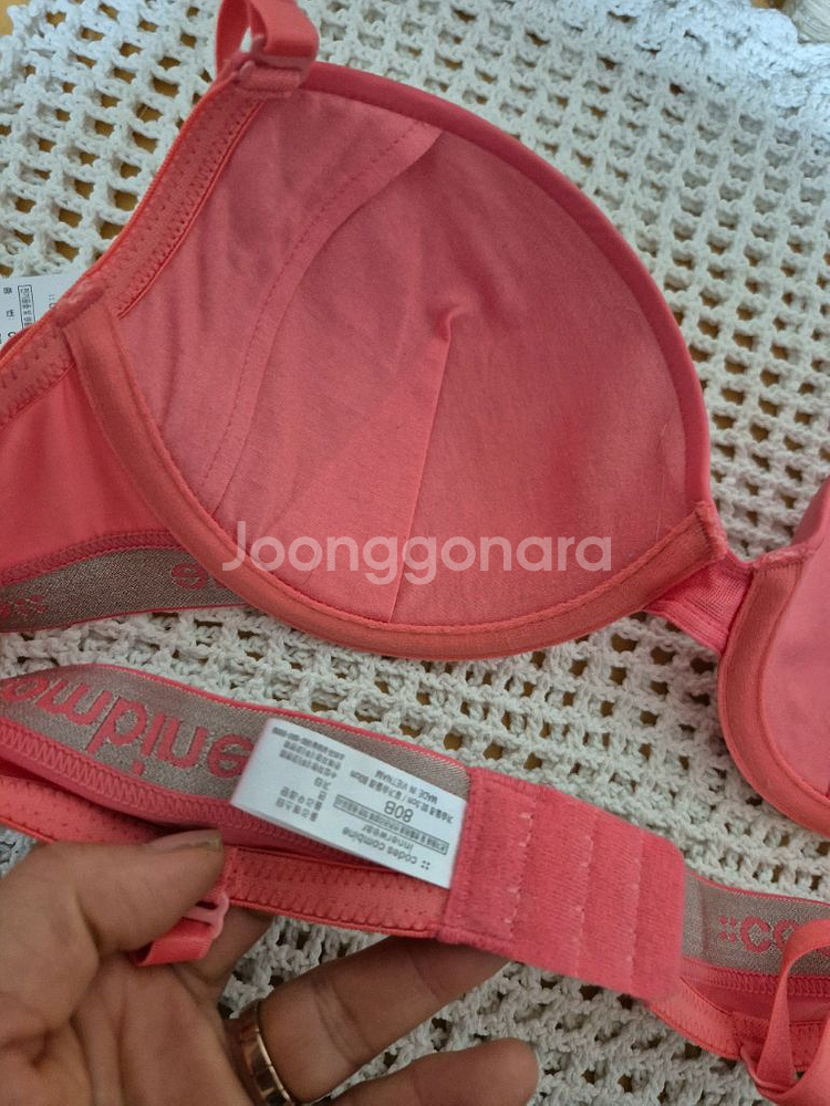 미사용!!수입코앤컴여성브라80B--2