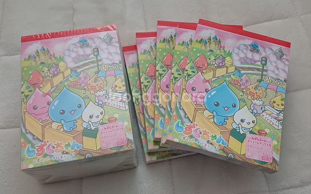 [고전문구] 물방울씨 메모패드 메모지 스티커--0