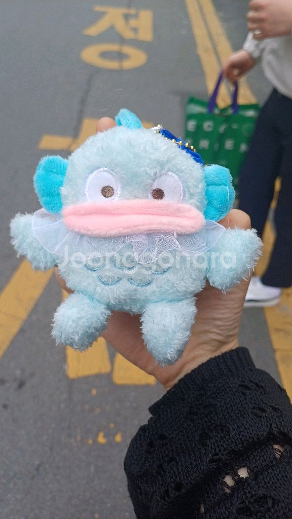 일본 한정판 한교동 가방고리 인형--0