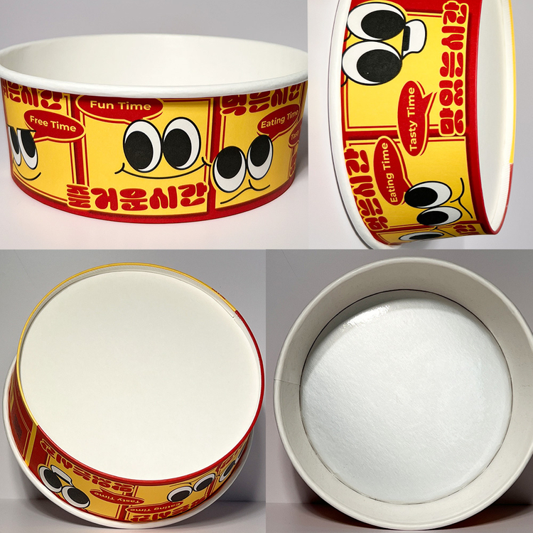 라면조리기 용기 한강라면용기 일회용 라면용기 이미지