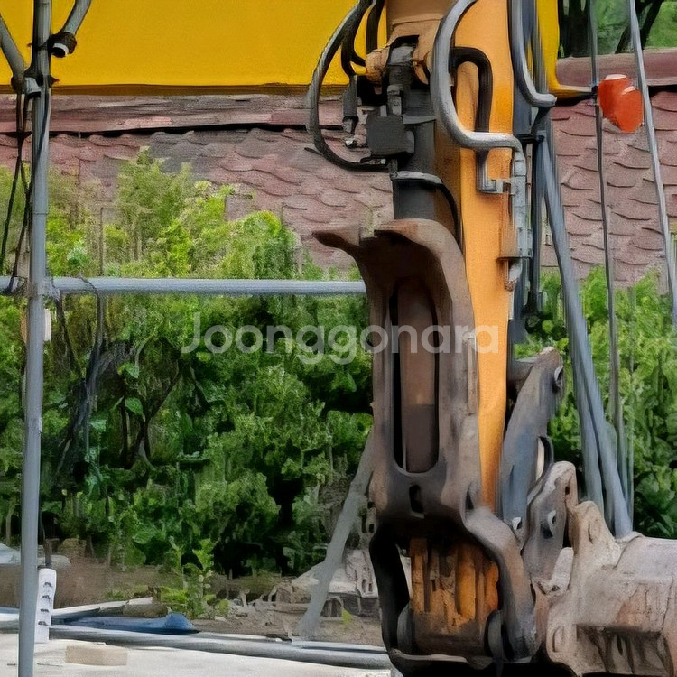 현대 HX60 17년식 집게장착 중고 02 굴삭기--5