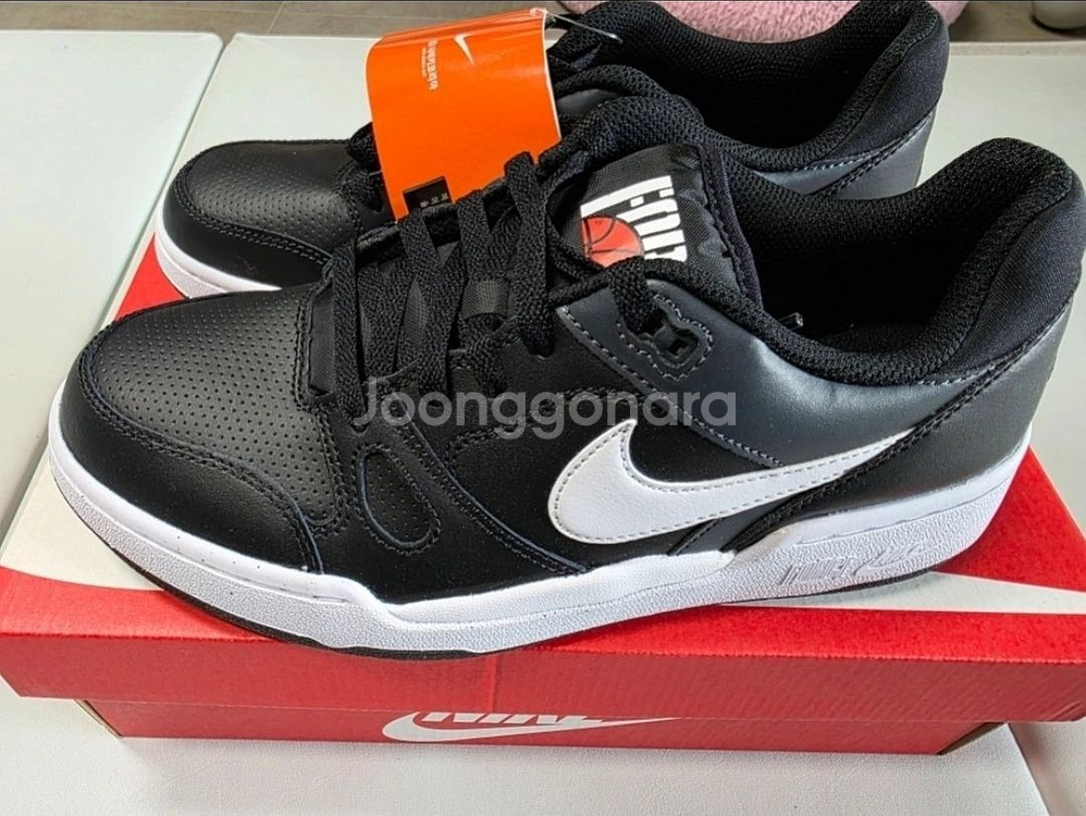 나이키 풀 포스 로우 블랙 250 새상품--4