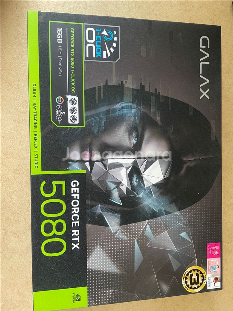 GALAX 지포스RTX5080 BLACK OCD7 16--0