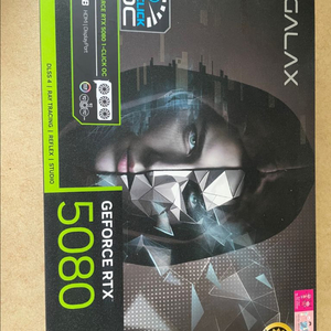 GALAX 지포스RTX5080 BLACK OCD7 16
