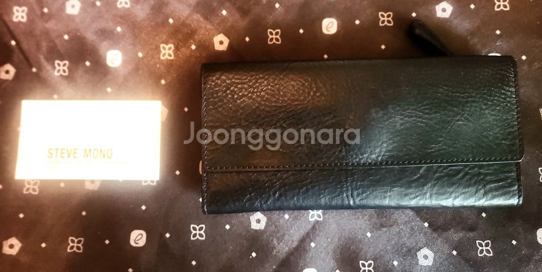 [미사용 새상품] 스티브모노 가죽 장지갑--3
