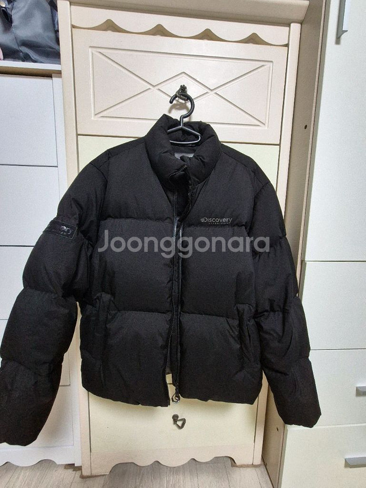 90 디스커버리 블랙점퍼 패딩--0
