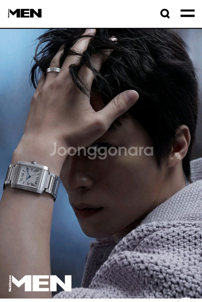 까르띠에 정품 탱크 프랑세즈 러지 오토매틱--8