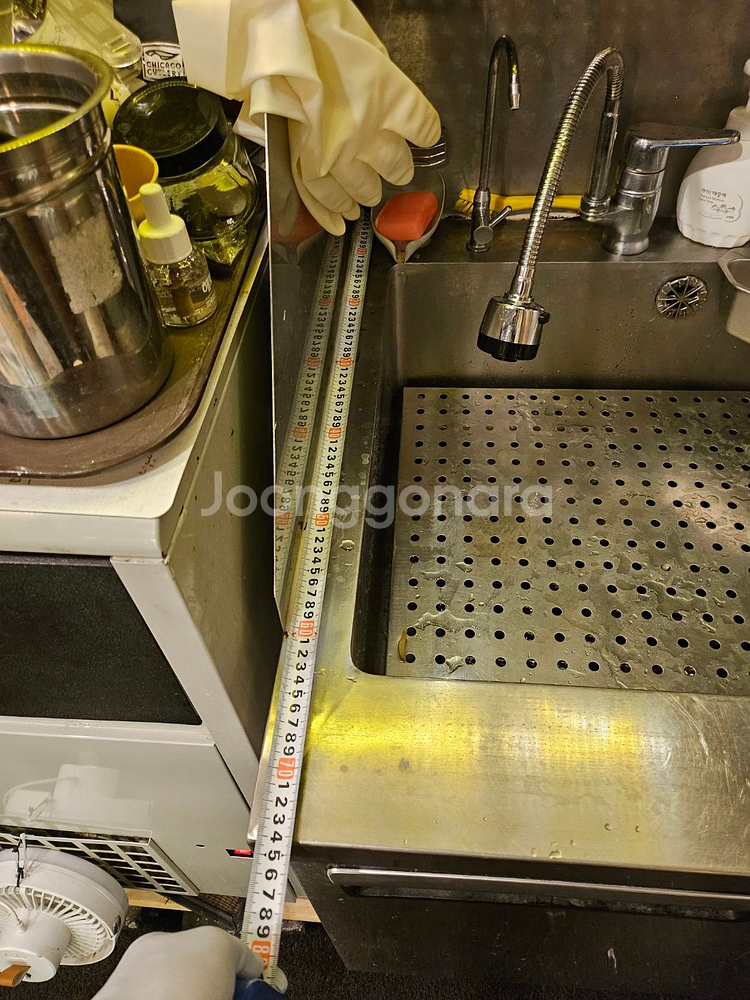 라셀르 주문제작한 케비넷싱크대 개수대--3
