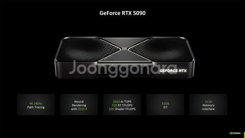 NVIDIA GeForce RTX5090 FE 미개봉--0