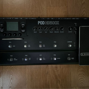 line6 pod hd500x 멀티이펙터