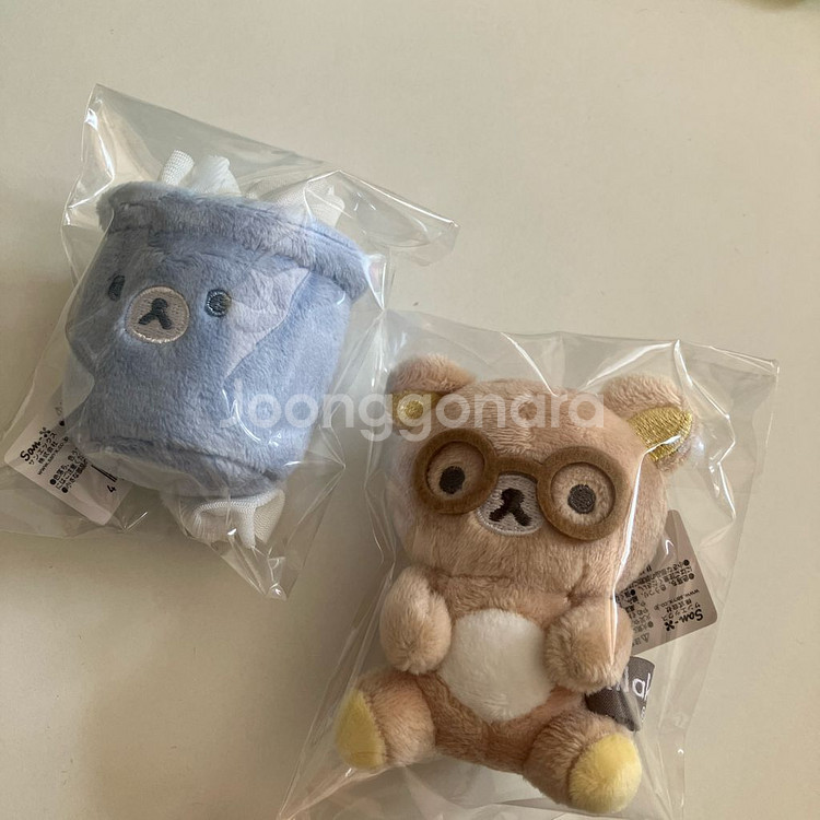 새상품)안경리락쿠마 휴지통 리락쿠마 쓰레기통 리락쿠마--0