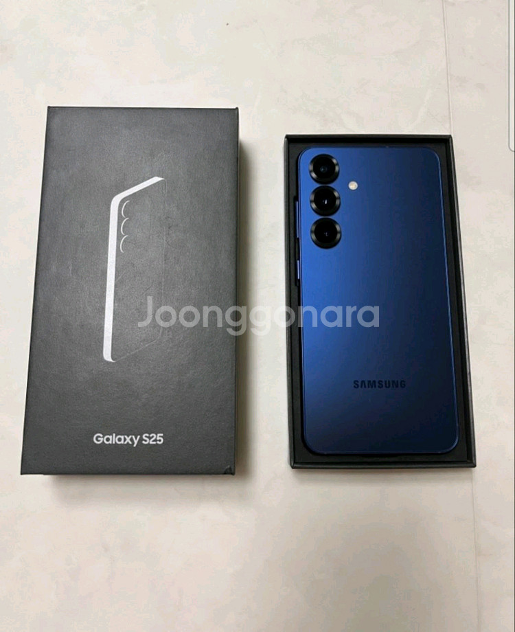 (자급제)갤럭시 S25 네이비 256기가--1