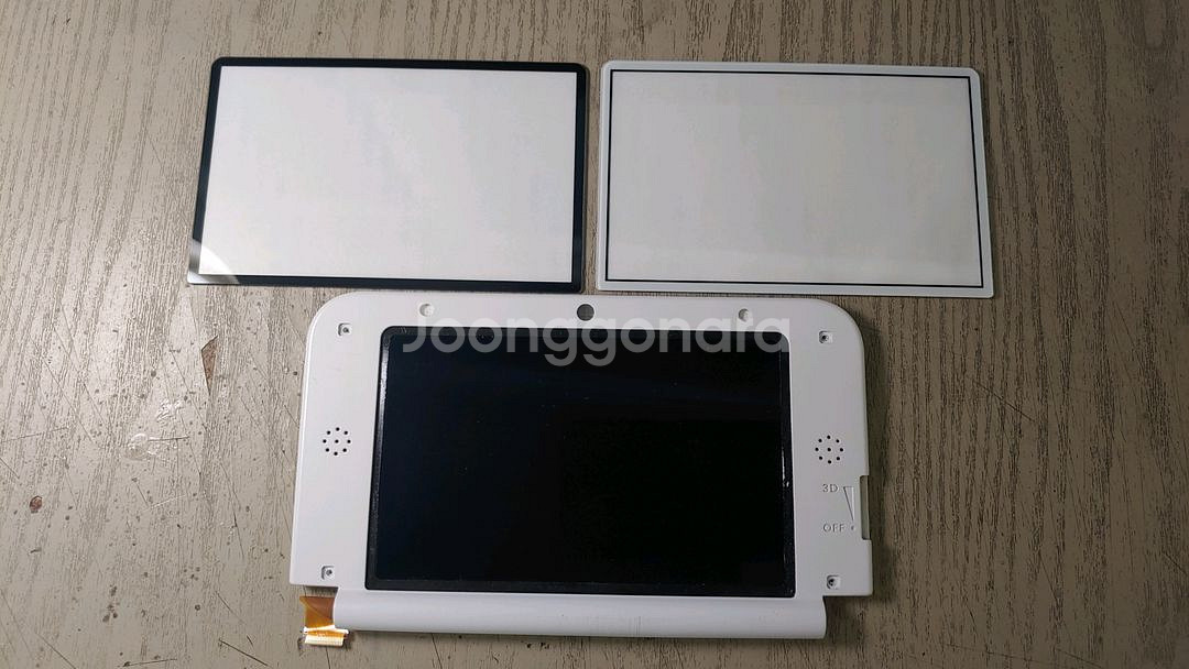 닌텐도 3dsxl 상단 스크린커버 교체--0