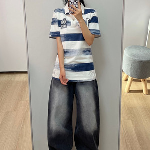 나이키 프랑스 국대 한정판 카라 반팔 티셔츠