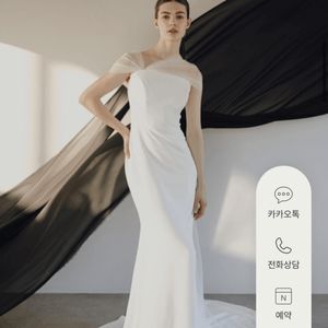 본식 웨딩드레스 - 아르하 에이미 6사이즈 1회착용