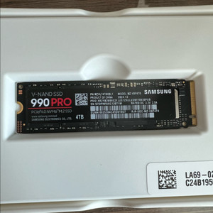 삼성 ssd 990 pro 4tb 판매