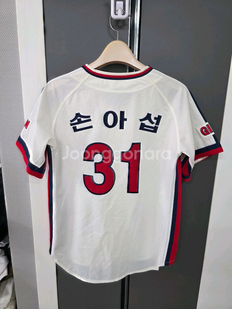 롯데자이언츠 챔피언 홈 어센틱 유니폼 95-100--1