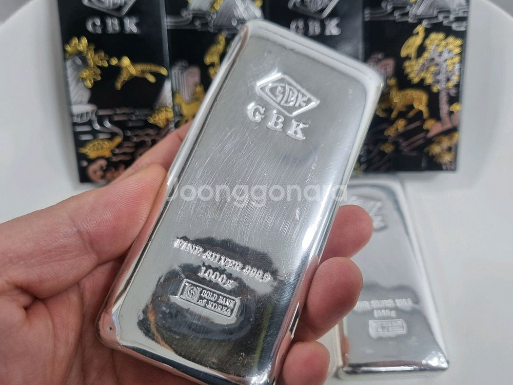 gbk실버바1000g 저렴하게 판매해요--2