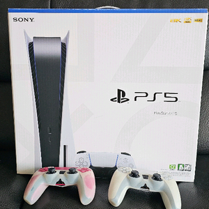 PS5 플레이스테이션5입니다듀얼센서 두개 있습니다