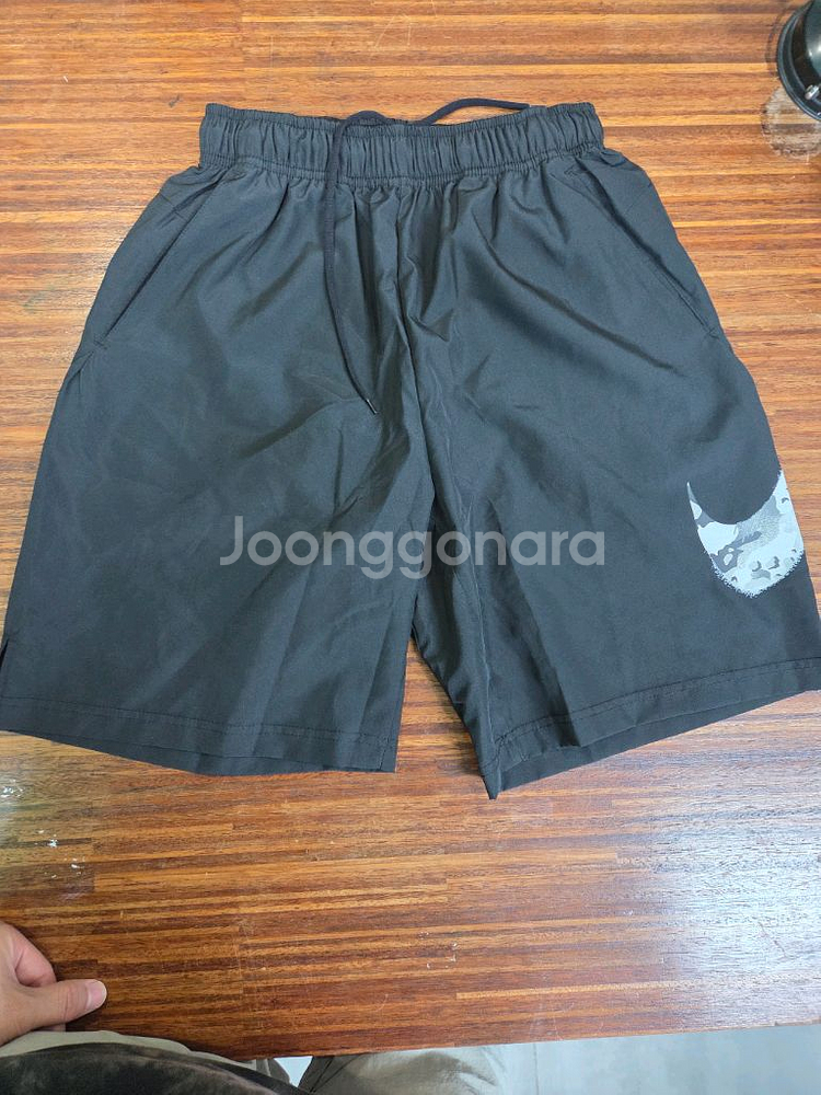 나이키 드라이핏 플렉스 카모 스우시 우븐 반바지 s--0