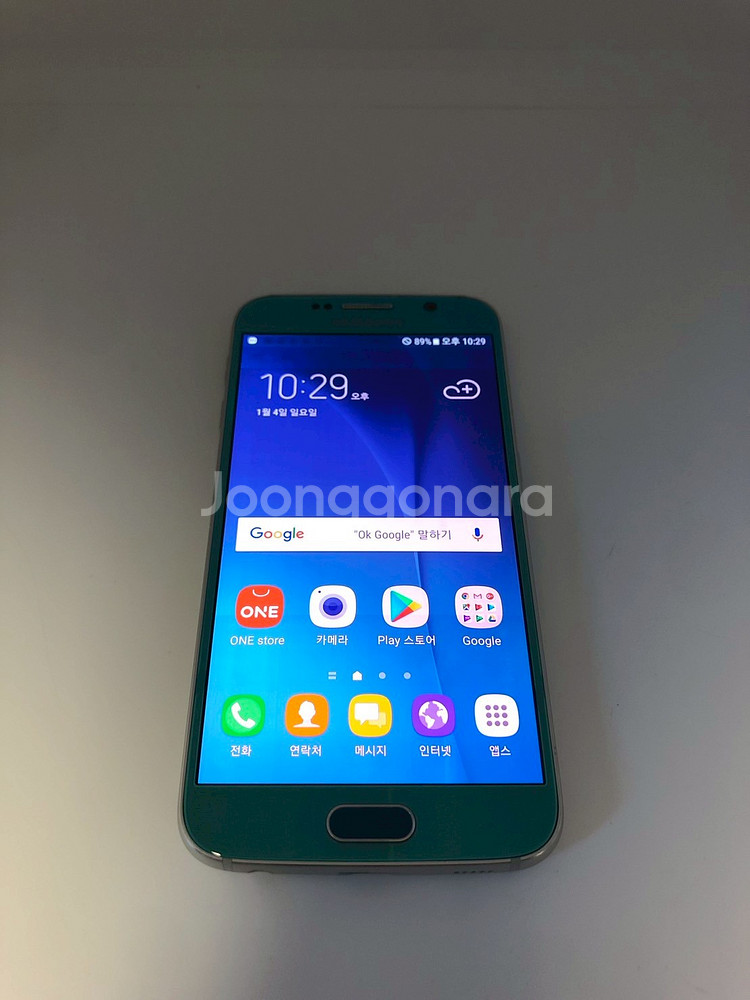 갤럭시 S6 토파즈블루 기기 판매(87056)--0