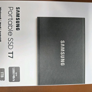 삼성 포터블 SSD T7 1TB