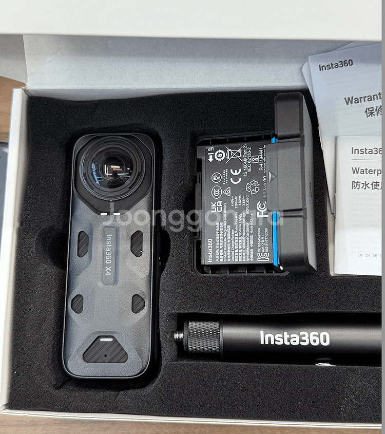 Insta360 X4 8K 액션캠 어드벤처 번들 풀박스--1