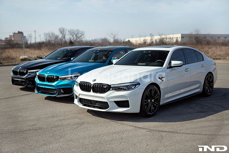 BMW 5시리즈 G30 M5 F90 블랙카본 키드니그릴--7