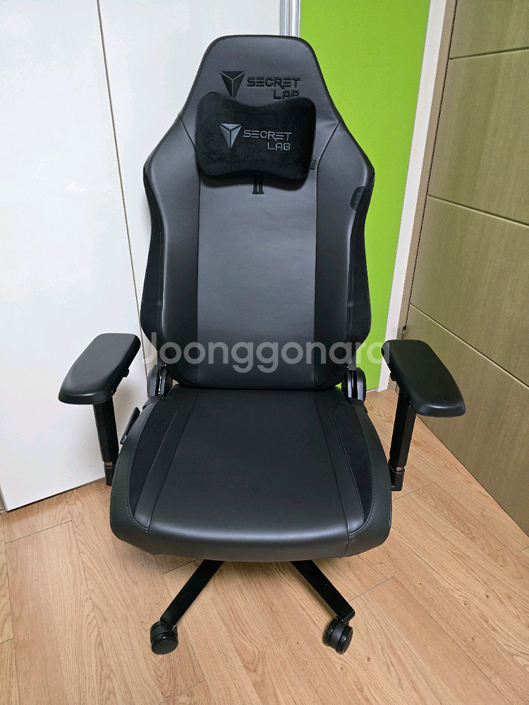 [게이밍의자] 시크릿랩 타이탄 Evo 블랙에디션--2
