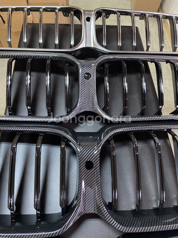 BMW 5시리즈 G30 F90 M5 LCI 블랙카본그릴--1