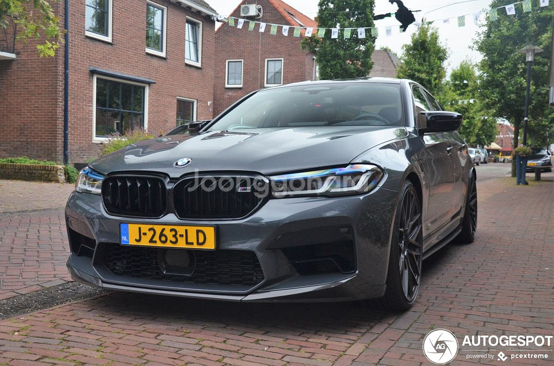 BMW 5시리즈 G30 F90 M5 LCI 블랙카본그릴--5