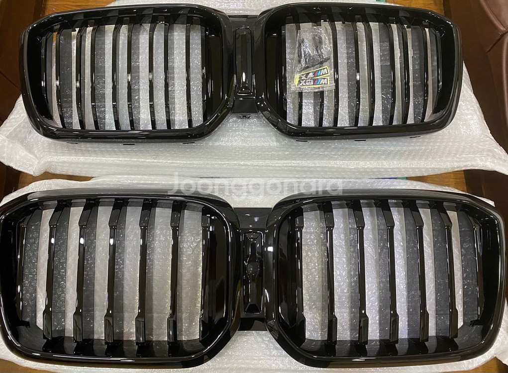 BMW X3 X4 G01 G02 후기형 키드니 그릴--0