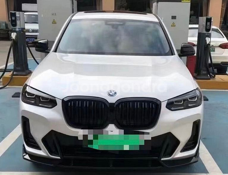 BMW IX3 G08 블랙 키드니 그릴 X3M F97--4