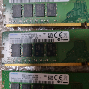 삼성 ddr4 16g(2666v)램 3개팝니다