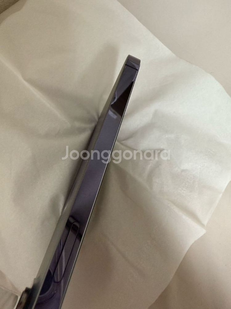 (배터리85%) 아이폰14ProMax 딥퍼플 256G--5