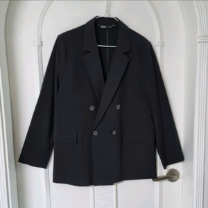 MIXXO 블랙 더블 자켓 L 새상품