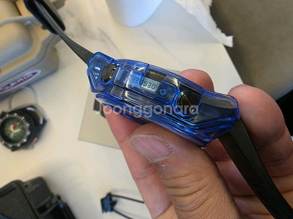 가민디센트mk3i 51mm 바다1회투어착용 판매--1