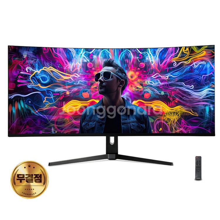 크로스오버 40LGD5K 나노IPS 5K 커브드 모니터--1