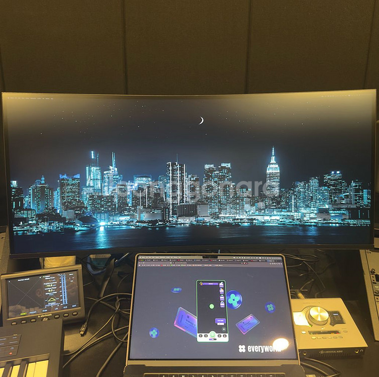 크로스오버 40LGD5K 나노IPS 5K 커브드 모니터--0