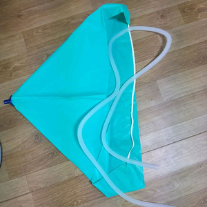 새상품 벽걸이 에어컨 셀프 청소 도구 세제 물받이 호스