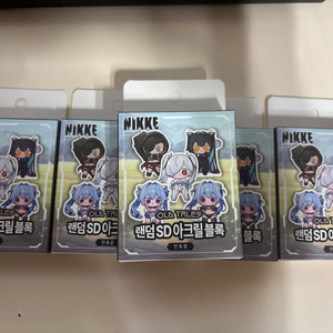NIKKE 랜덤 SD 아크릴 블록 세트 일괄