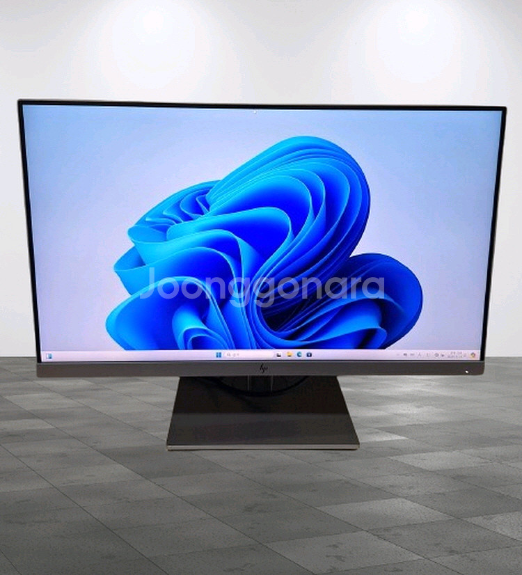 HP 24인치 모니터 ips E243 피번(회전)가능--1