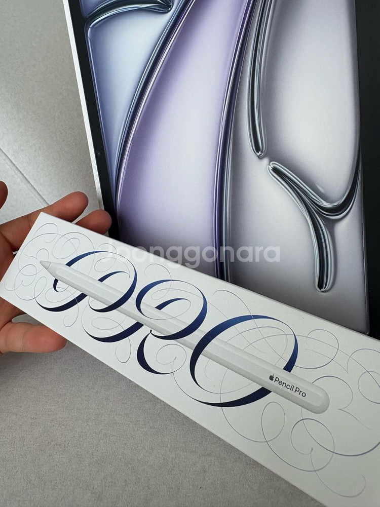 아이패드 에어6 + 애플펜슬 프로--4