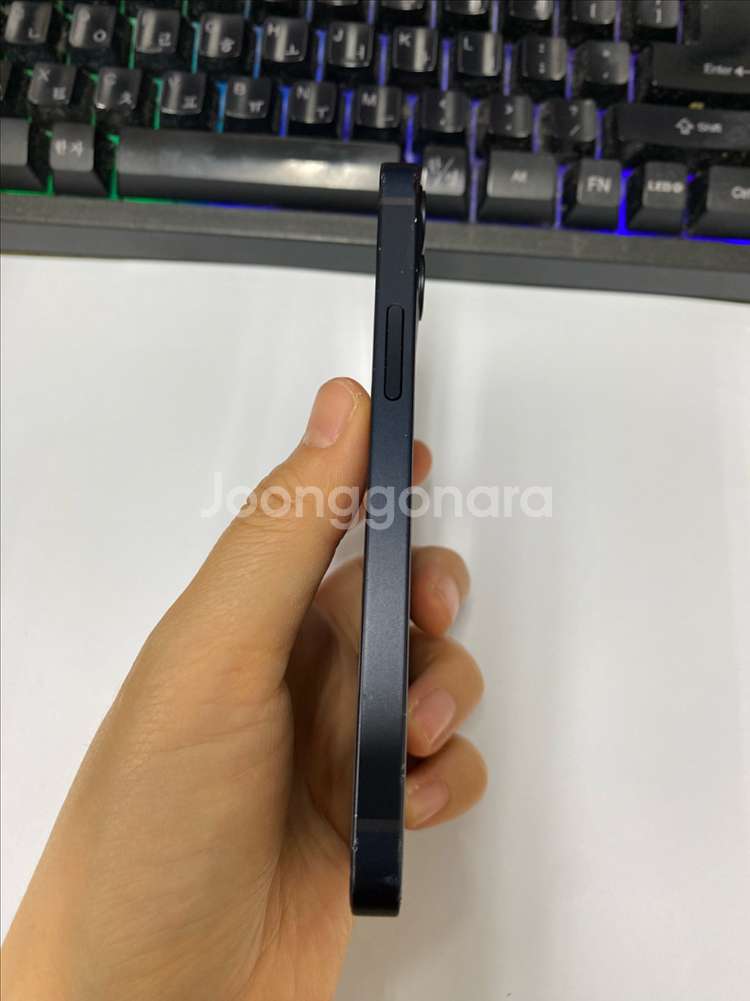 아이폰12미니 블랙 액정SS급 128GB 배터리100%--5